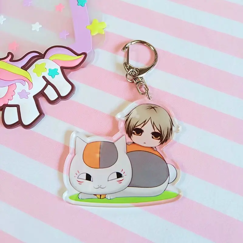 New Cartoon Anime Natsume Yuujinchou Keychain Acrylic Accessory Car Bag Key ChainPendant Action Figure Toys Gift Keyring
New Cartoon Anime Natsume Yuujinchou Keychain Acrylic Accessory Car Bag Key ChainPendant Action Figure Toys Gift Keyring