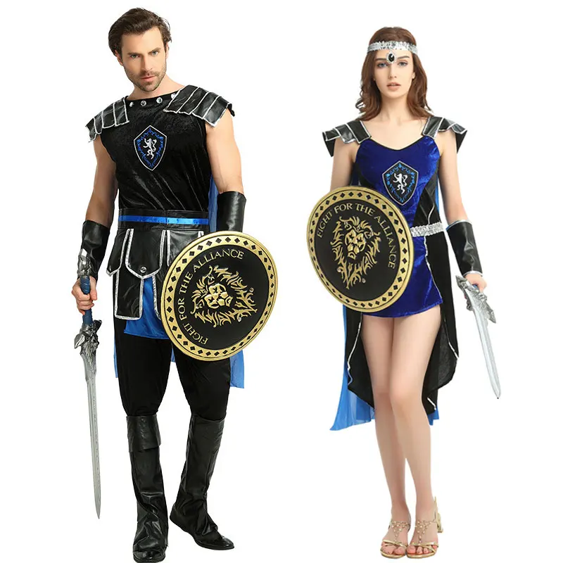 Umorden Roman Greek Soldier Warrior Gladiator Costume Women Men Cosplay Medieval King Slayer Costumes Halloween Fancy Dress
Umorden Roman Greek Soldier Warrior Gladiator Costume Women Men Cosplay Medieval King Slayer Costumes Halloween Fancy Dress