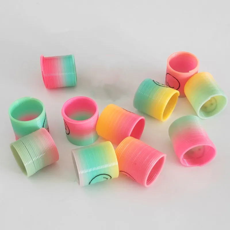 12 PCS/Lot Rainbow Spring Magic Plastic Rainbow Spring Colorful Children Funny Classic Toy Small Toy For children
12 PCS/Lot Rainbow Spring Magic Plastic Rainbow Spring Colorful Children Funny Classic Toy Small Toy For children