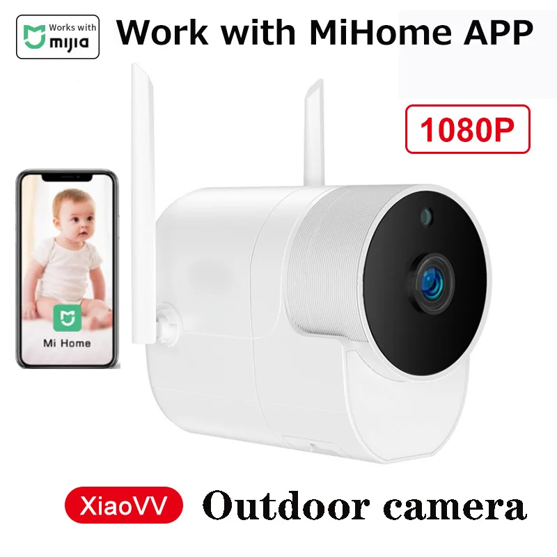 Наружная камера Xiaomi Xiaovv беспроводная безопасности с Wi Fi и ночным видением