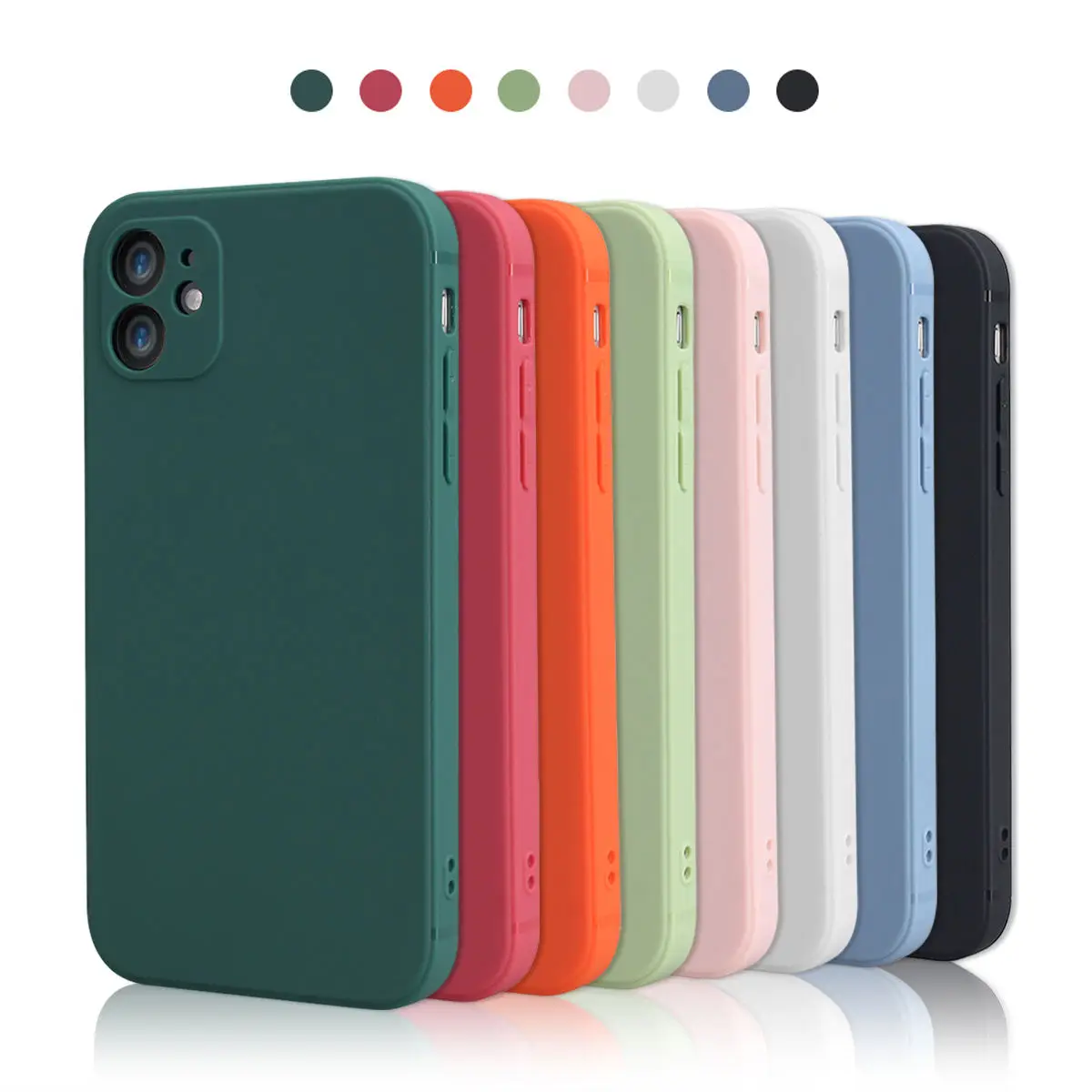 New design luxury Matte square phone case for iphone 12 11 XR 11pro xs max Soft silicone tpu customized mobile cover
New design luxury Matte square phone case for iphone 12 11 XR 11pro xs max Soft silicone tpu customized mobile cover