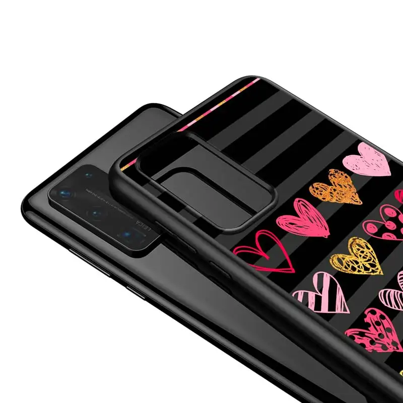 For Huawei P40 P30 P20 Pro Lite E Plus 5G Bright Black Cover Love Heart Pink For Huawei P10 P9 P8 Lite Phone Case
For Huawei P40 P30 P20 Pro Lite E Plus 5G Bright Black Cover Love Heart Pink For Huawei P10 P9 P8 Lite Phone Case