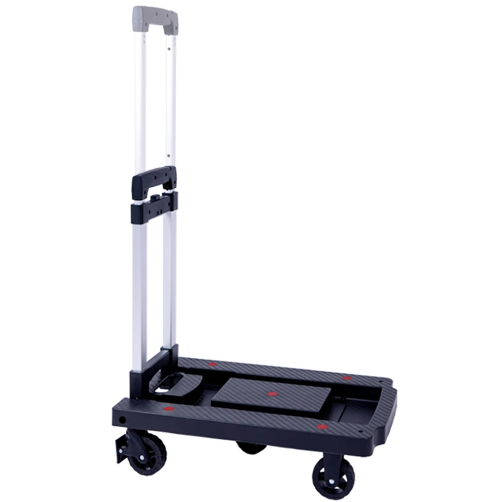 LISM Folding Luggage Handcart with 100Kg/220 lbs Heavy Duty Capacity Portable Hand Truck with Solid Construction Wheels
LISM Folding Luggage Handcart with 100Kg/220 lbs Heavy Duty Capacity Portable Hand Truck with Solid Construction Wheels