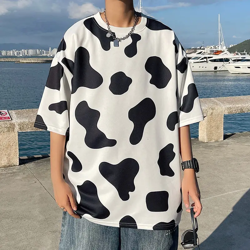 Summer T-shirt Men's Fashion Printing Casual T Shirt Men Streetwear Korean Loose Short-sleeved Tshirt Mens Tops M-5XL
Summer T-shirt Men's Fashion Printing Casual T Shirt Men Streetwear Korean Loose Short-sleeved Tshirt Mens Tops M-5XL