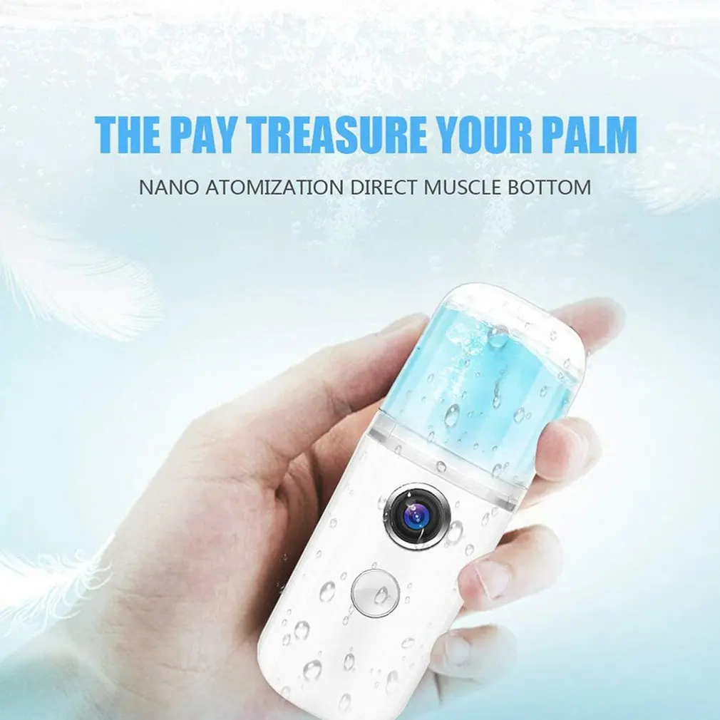 Mini Handheld Water Replenishment Instrument Usb Rechargeable Nano Spray Facial Steamer Facial Humidifier
Mini Handheld Water Replenishment Instrument Usb Rechargeable Nano Spray Facial Steamer Facial Humidifier