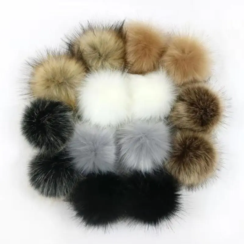 14pcs 10cm Faux Artificial Fur Pom Pom Ball with Elastic Band for DIY Knitting Hat Bag Scarf Accessories
14pcs 10cm Faux Artificial Fur Pom Pom Ball with Elastic Band for DIY Knitting Hat Bag Scarf Accessories
