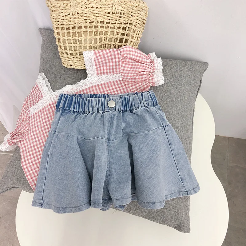 Girls Shorts 2020 New Children's Summer Short Pants Kids Girls Lovely Denim Shorts Summer Wear Wild Baby Clothes Denim Shorts
Girls Shorts 2020 New Children's Summer Short Pants Kids Girls Lovely Denim Shorts Summer Wear Wild Baby Clothes Denim Shorts