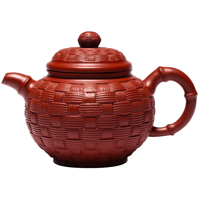 Yixing pure cement tea pot, bamboo ball tea pot, tea set quality
Yixing pure cement tea pot, bamboo ball tea pot, tea set quality