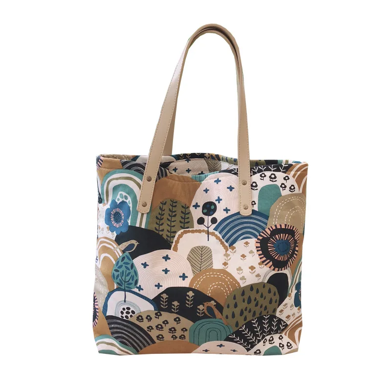 Printed Canvas Bag Single Shoulder Female Personality Literature Retro Elegant Handbag New Style
Printed Canvas Bag Single Shoulder Female Personality Literature Retro Elegant Handbag New Style