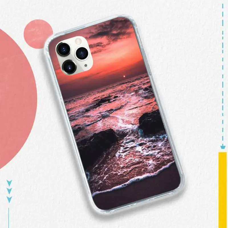 Sea Beach Sunset evening landscape high quality Phone Case shell for iPhone 11 12 pro XS MAX 8 7 6 6S Plus X 5S SE 2020 XR
Sea Beach Sunset evening landscape high quality Phone Case shell for iPhone 11 12 pro XS MAX 8 7 6 6S Plus X 5S SE 2020 XR