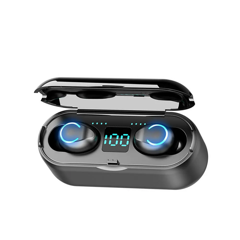 New Hot TWS Sports Waterproof Headphones Bluetooth 5.0 Wireless With Mics Charging Case Led Display Headsets For All Smart Phone
New Hot TWS Sports Waterproof Headphones Bluetooth 5.0 Wireless With Mics Charging Case Led Display Headsets For All Smart Phone