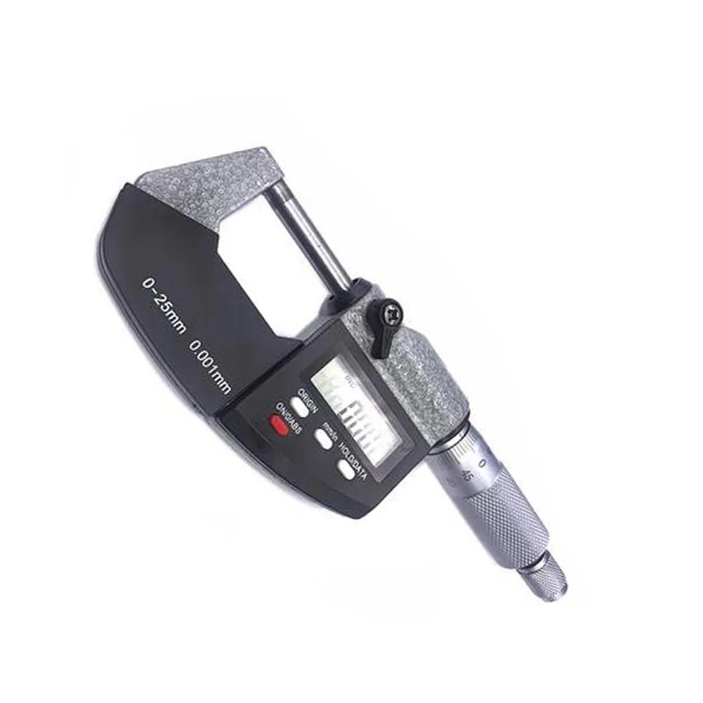 1 Pc Four-button Electronic Digital Micrometer 0-25mm 0.001mm Accuracy Digital Micrometer Gauge Meter Micrometer Measuring Tool
1 Pc Four-button Electronic Digital Micrometer 0-25mm 0.001mm Accuracy Digital Micrometer Gauge Meter Micrometer Measuring Tool