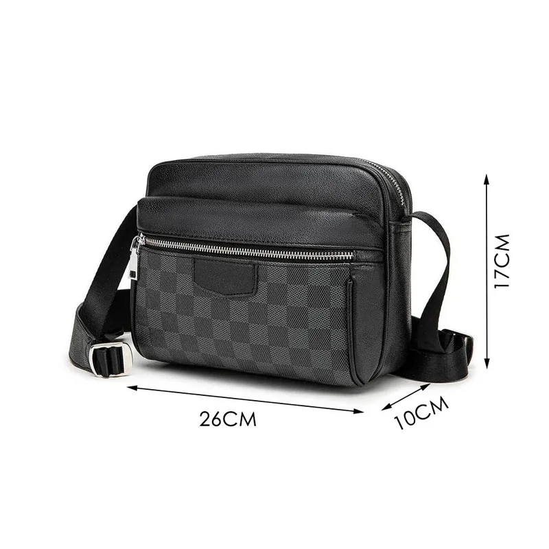 Vintage Small Shoulder Bags Men Black Waterproof Cross body Messenger Bags Male Fashion Business Crossbody Bag For Man
Vintage Small Shoulder Bags Men Black Waterproof Cross body Messenger Bags Male Fashion Business Crossbody Bag For Man