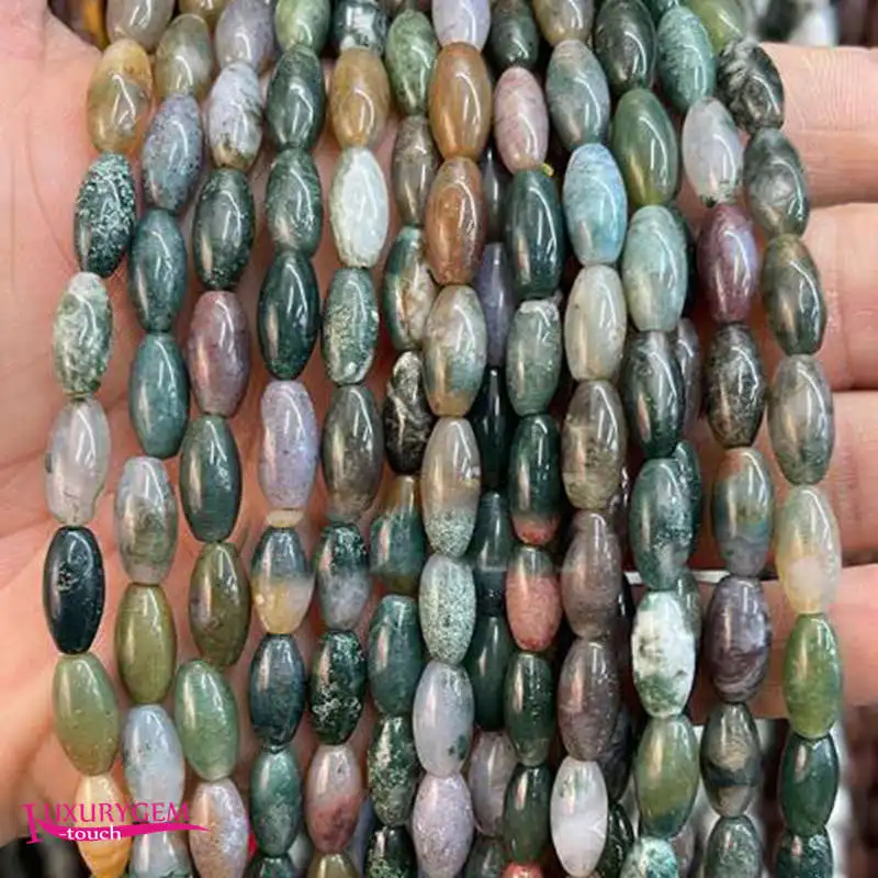 Natural Multicolor Agates Stone Spacer Loose Bead 5x12mm Smooth Oval Shape DIY Jewelry Making Accessories a4319
Natural Multicolor Agates Stone Spacer Loose Bead 5x12mm Smooth Oval Shape DIY Jewelry Making Accessories a4319