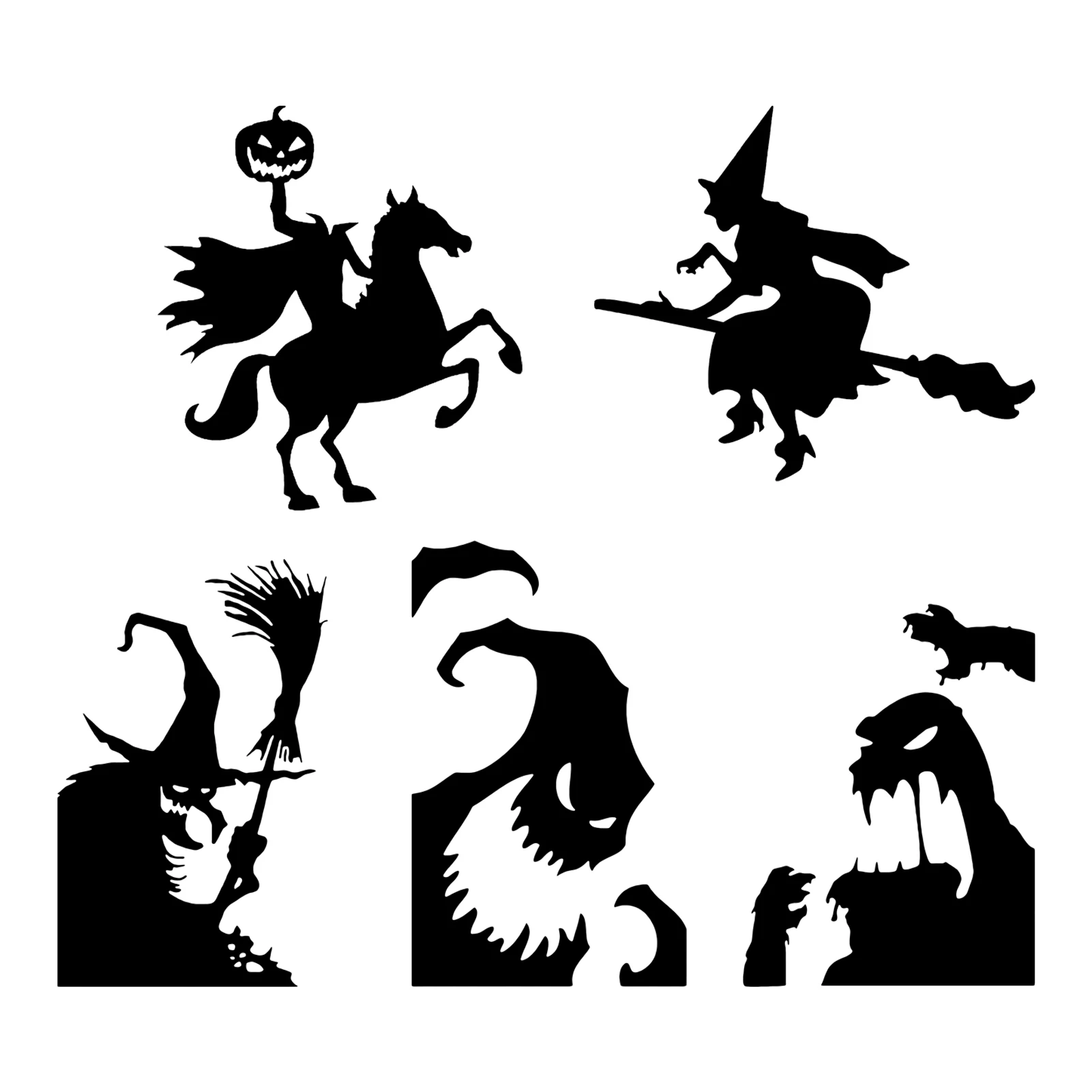 Horror Halloween Window Stickers Decorative Wall Door Floor Decal Stickers DIY Halloween Party Decoration Haunted House Friendly
Horror Halloween Window Stickers Decorative Wall Door Floor Decal Stickers DIY Halloween Party Decoration Haunted House Friendly