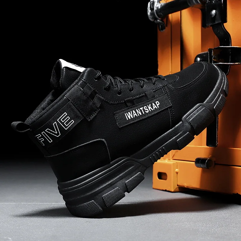 Autumn Winter New Men Casual Shoes Warm High-Top Male Water Proof Non-slip Footwear Sneakers Tooling Plus Fleece Boots
Autumn Winter New Men Casual Shoes Warm High-Top Male Water Proof Non-slip Footwear Sneakers Tooling Plus Fleece Boots