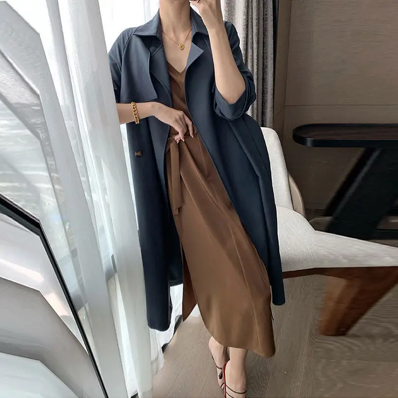 Fy1068 2020 spring autumn winter new women fashion casual Ladies work wear nice Jacket woman female OL windbreaker long coat 
Fy1068 2020 spring autumn winter new women fashion casual Ladies work wear nice Jacket woman female OL windbreaker long coat