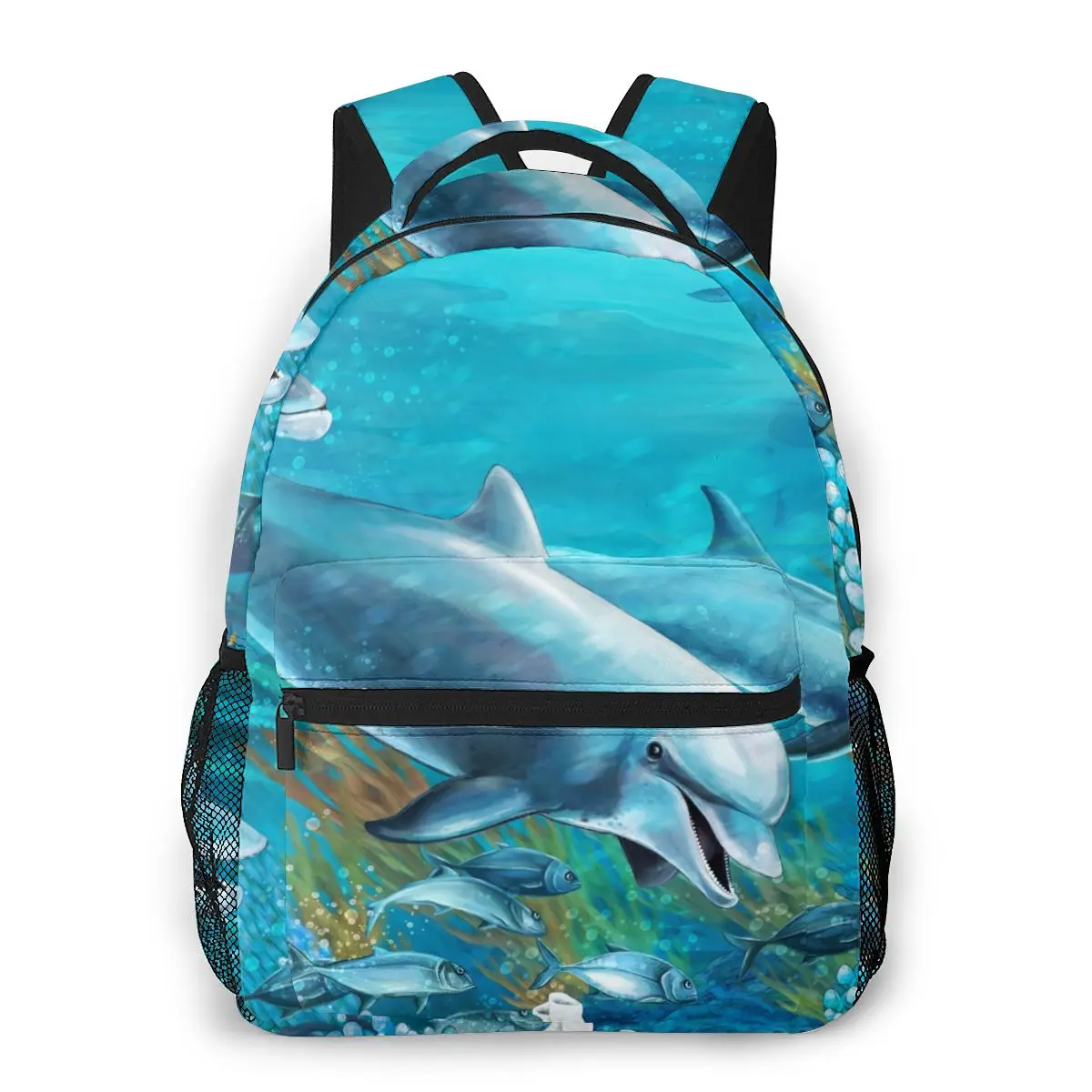 Fashion Women Backpack School Bags For Teenagers Girls The Underwater Dolphins Student Backpack
Fashion Women Backpack School Bags For Teenagers Girls The Underwater Dolphins Student Backpack