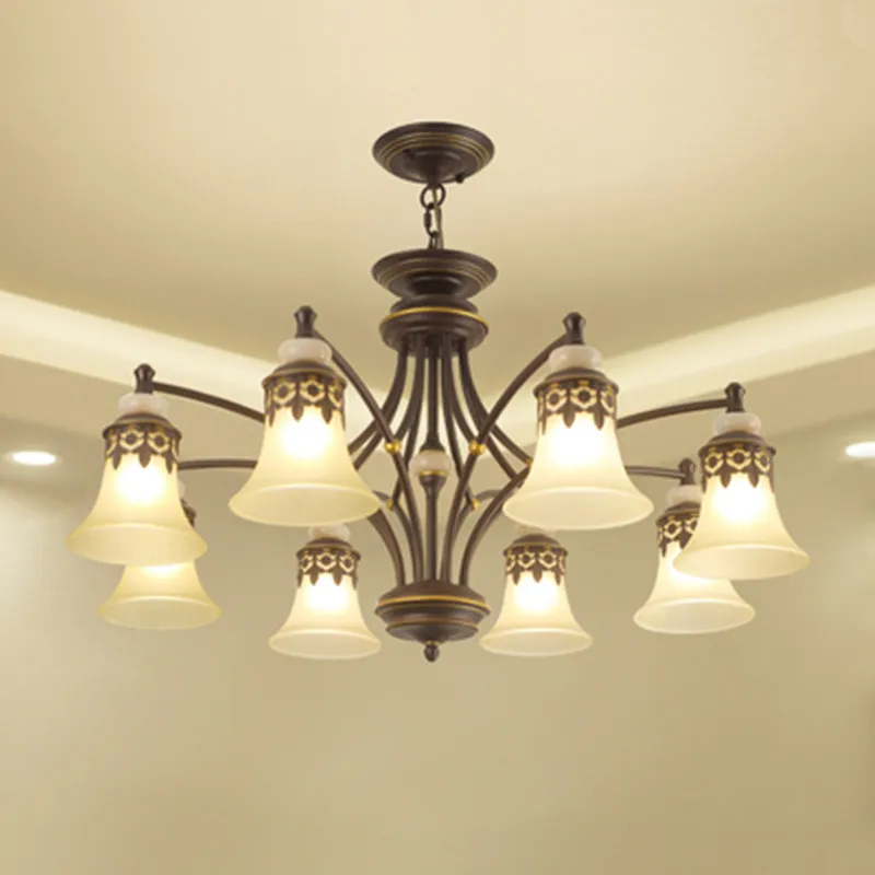 Vintage Ceiling Lamp Black Iron Glass Lampshade Pendant Chandelier E27 Bulb Luminaria Lamparas bar cafe hanging lamps
Vintage Ceiling Lamp Black Iron Glass Lampshade Pendant Chandelier E27 Bulb Luminaria Lamparas bar cafe hanging lamps