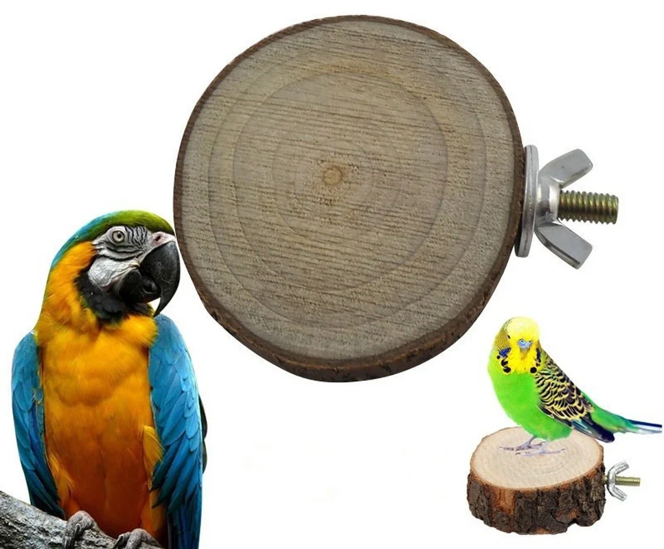 Pet Parrot Bird Chew Toy Round Wooden Squirrel Parrot Bird Perch Stand Platform Hanging Swing Birdcage Hanging Toy Accessories
Pet Parrot Bird Chew Toy Round Wooden Squirrel Parrot Bird Perch Stand Platform Hanging Swing Birdcage Hanging Toy Accessories