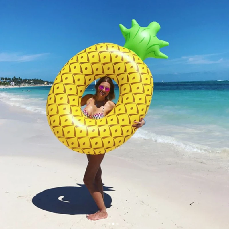 Summer Outdoor Activities Inflatable Pineapple Swimming Ring Pool Buoy Mattress Thickened PVC Summer Seat Ring Toy
Summer Outdoor Activities Inflatable Pineapple Swimming Ring Pool Buoy Mattress Thickened PVC Summer Seat Ring Toy