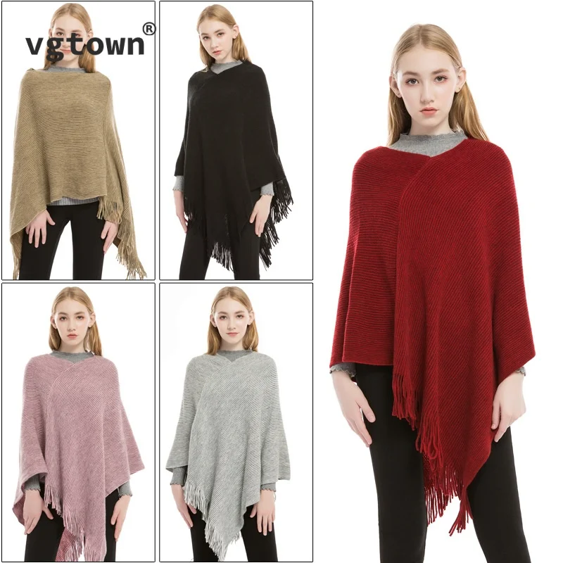 2022 New Women Autumn Tassel Knitted Poncho Coat Pullover Loose Irregular Cape Cloak Overcoat Top Sweater
2022 New Women Autumn Tassel Knitted Poncho Coat Pullover Loose Irregular Cape Cloak Overcoat Top Sweater