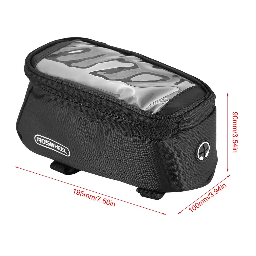 ROSWHEEL 4.8" 5.7"Cycling Bike Bicycle bags panniers Frame Front Tube Bag For Cell Phone MTB Bike Touch Screen Bag new
ROSWHEEL 4.8" 5.7"Cycling Bike Bicycle bags panniers Frame Front Tube Bag For Cell Phone MTB Bike Touch Screen Bag new