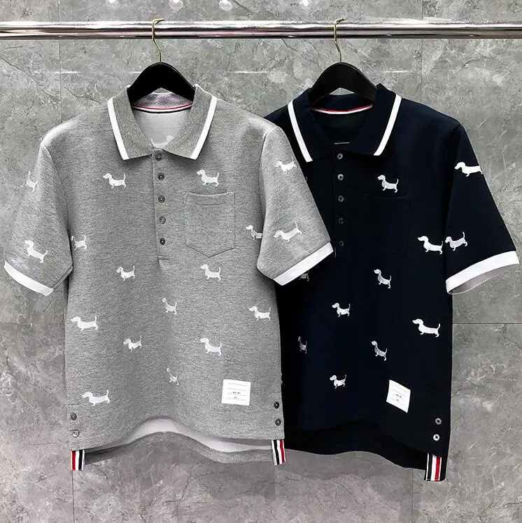 2021 Fashion Brand Polo Shirts Men Casual Slim Cotton Polo shirt Summer Short Sleeve Puppy Embroidery Polo Clothing
2021 Fashion Brand Polo Shirts Men Casual Slim Cotton Polo shirt Summer Short Sleeve Puppy Embroidery Polo Clothing
