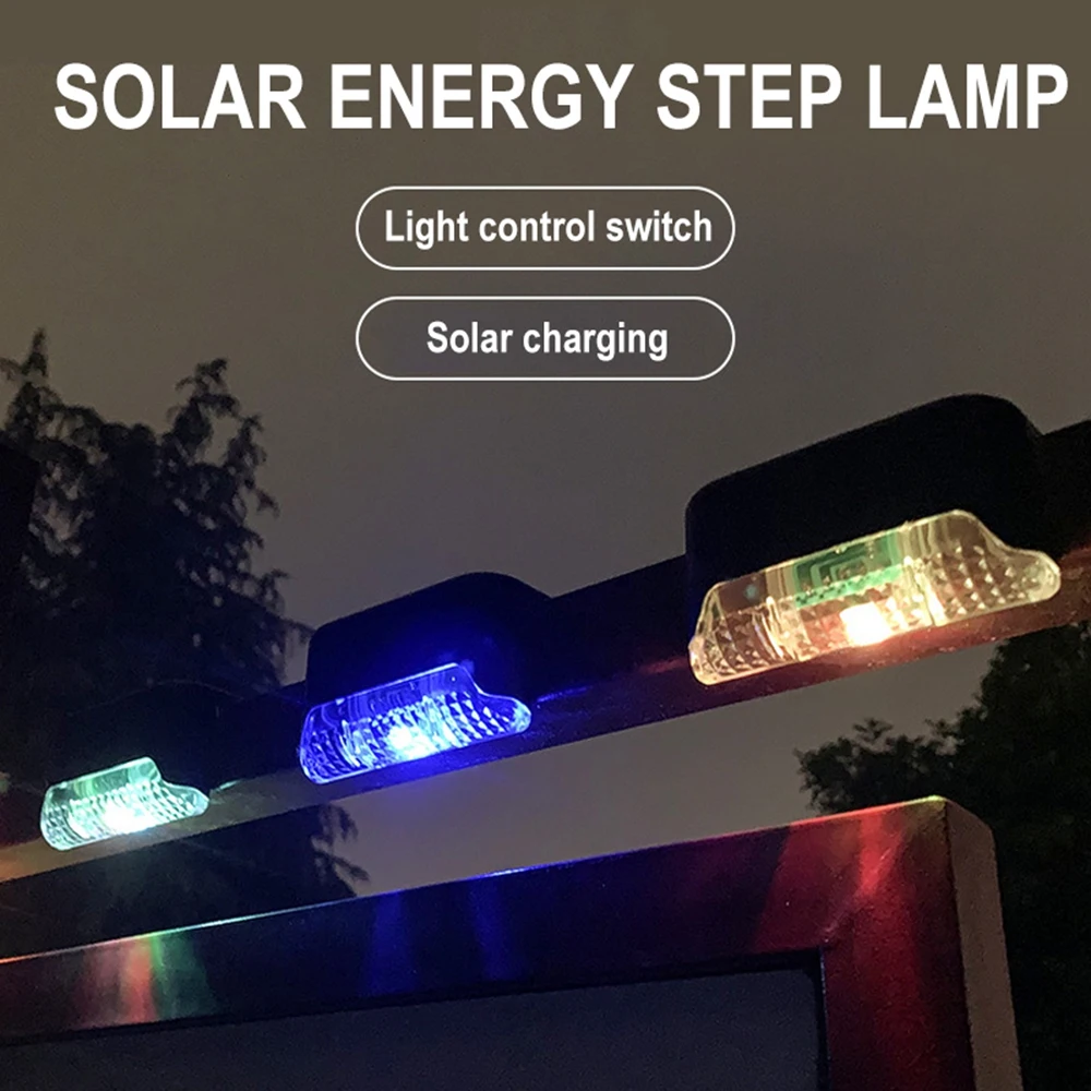 RGB LED Wall Stair Light Solar Powered Pathway Wall Light Warm White Garden Landscape Deck Balcony Fence
RGB LED Wall Stair Light Solar Powered Pathway Wall Light Warm White Garden Landscape Deck Balcony Fence