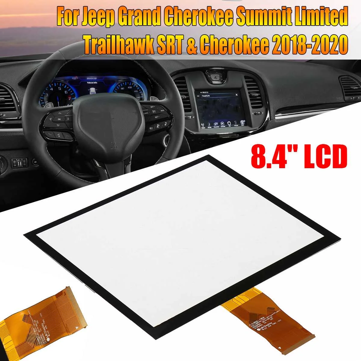 8.4 inch Glass Touch Screen Panel Digitizer Lens For LA084X01 (SL)(01) LA084X01 SL 01 LA084X01 (SL)(02) LCD Car Monitors
8.4 inch Glass Touch Screen Panel Digitizer Lens For LA084X01 (SL)(01) LA084X01 SL 01 LA084X01 (SL)(02) LCD Car Monitors