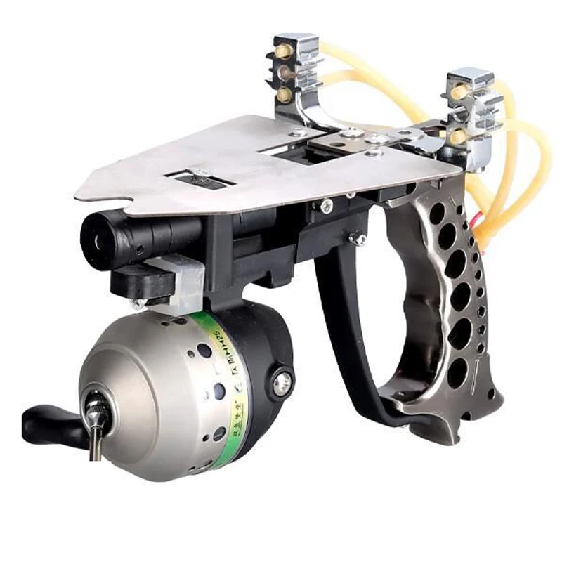 Fishing Slingshot Fish Dart Steel Ball Integrated Bow Stainless Steel Wire Cutting Hunting Laser Sight Outdoor Shooting Catapult
Fishing Slingshot Fish Dart Steel Ball Integrated Bow Stainless Steel Wire Cutting Hunting Laser Sight Outdoor Shooting Catapult
