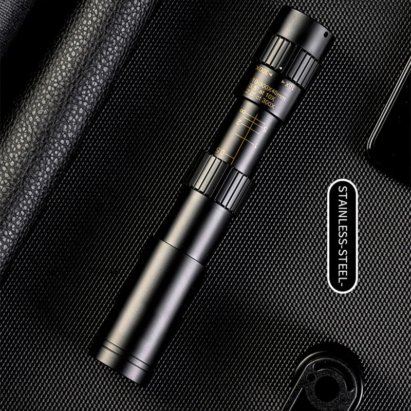 4K10-300X40mm Super Zoom Monocular Telescope Binoculars bak4-Prism Body Steel Take Photo 4K Video Low Light Night Vision Camping
4K10-300X40mm Super Zoom Monocular Telescope Binoculars bak4-Prism Body Steel Take Photo 4K Video Low Light Night Vision Camping