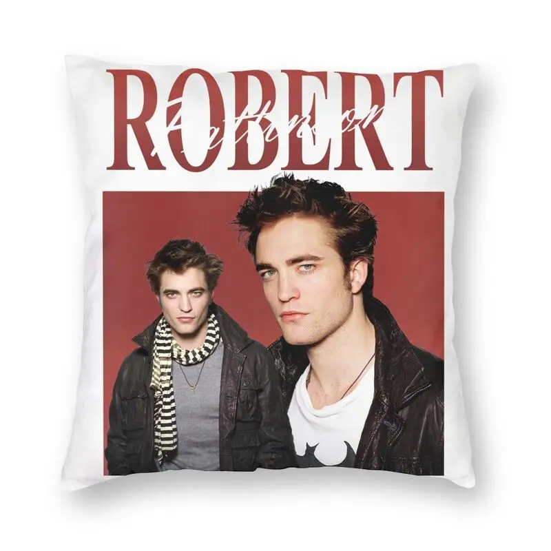 Fashion Robert Pattinson Throw Pillow Case Home Decor Square Vintage Rob Edward Cullen Cushion Cover Pillowcover for Living Room
Fashion Robert Pattinson Throw Pillow Case Home Decor Square Vintage Rob Edward Cullen Cushion Cover Pillowcover for Living Room
