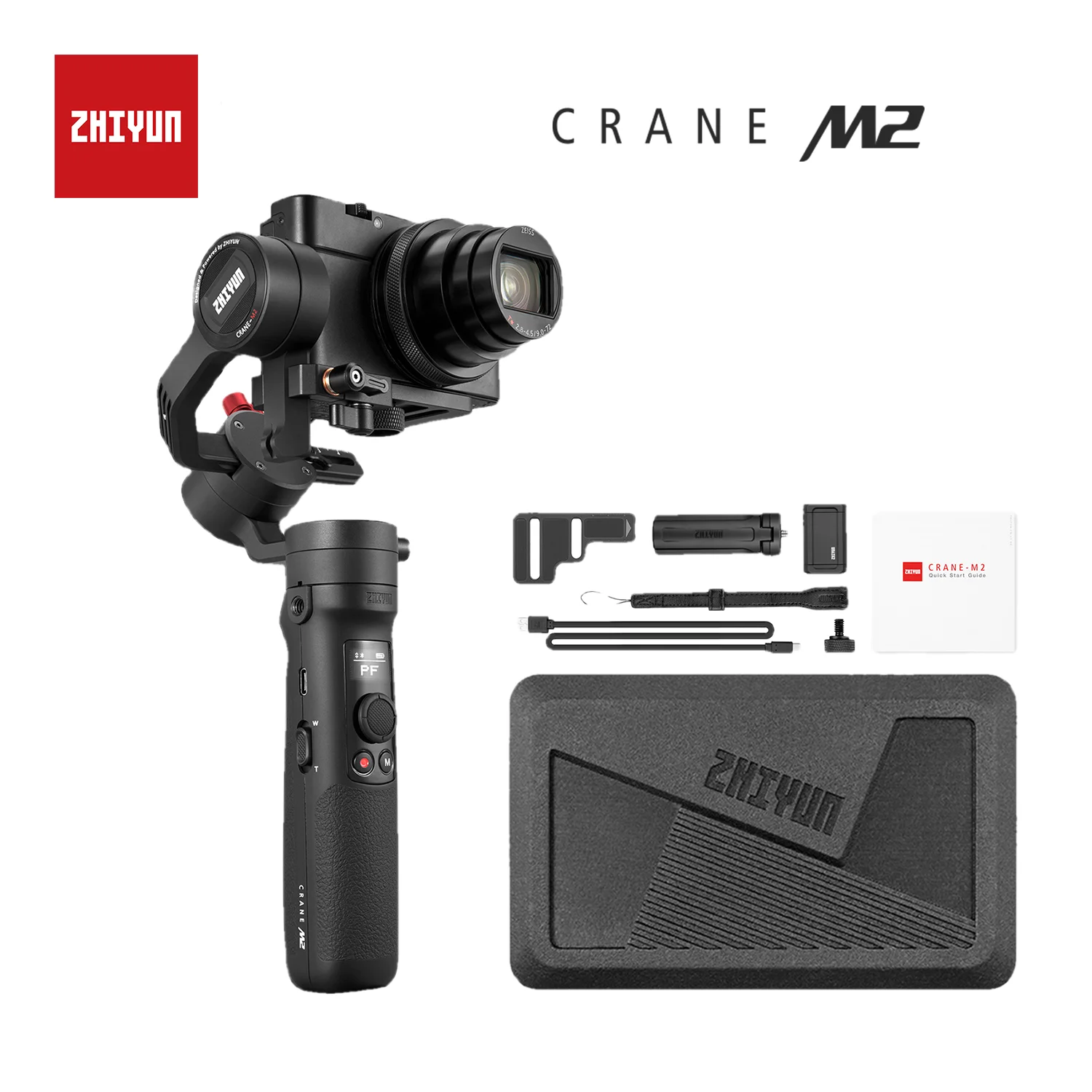 3-осевой стабилизатор ZHIYUN Crane M2 для камеры, видеосъемки, камеры, шарнирного держателя, селфи-палки для смартфона, штатив для телефона Go Pro Action
3-осевой стабилизатор ZHIYUN Crane M2 для камеры, видеосъемки, камеры, шарнирного держателя, селфи-палки для смартфона, штатив для телефона Go Pro Action