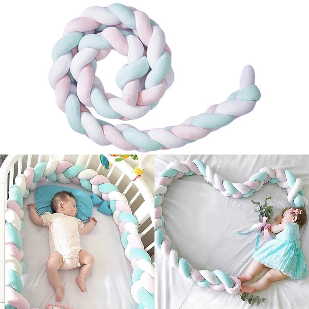 Baby Crib Hand-Woven Twist Bed Surrounding Baby Bedding Soft Pillow Protector Decoration Reusable Baby Fence Toddler Supplies
Baby Crib Hand-Woven Twist Bed Surrounding Baby Bedding Soft Pillow Protector Decoration Reusable Baby Fence Toddler Supplies
