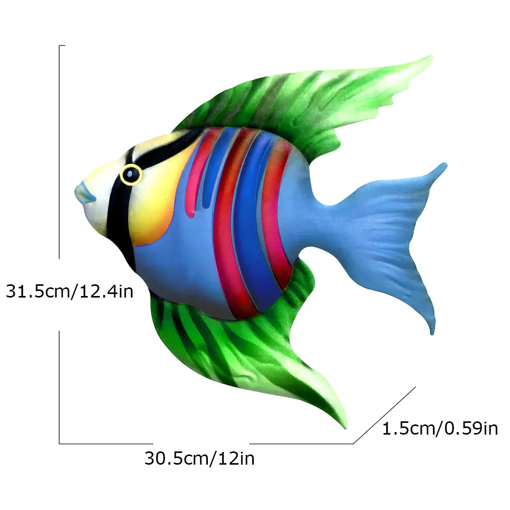 Wall Hanging Tropical Fish Wall Decor Creative Ornament Craft Wall Art Marine Life Wall Stickers For Kids Rooms Decorative
Wall Hanging Tropical Fish Wall Decor Creative Ornament Craft Wall Art Marine Life Wall Stickers For Kids Rooms Decorative