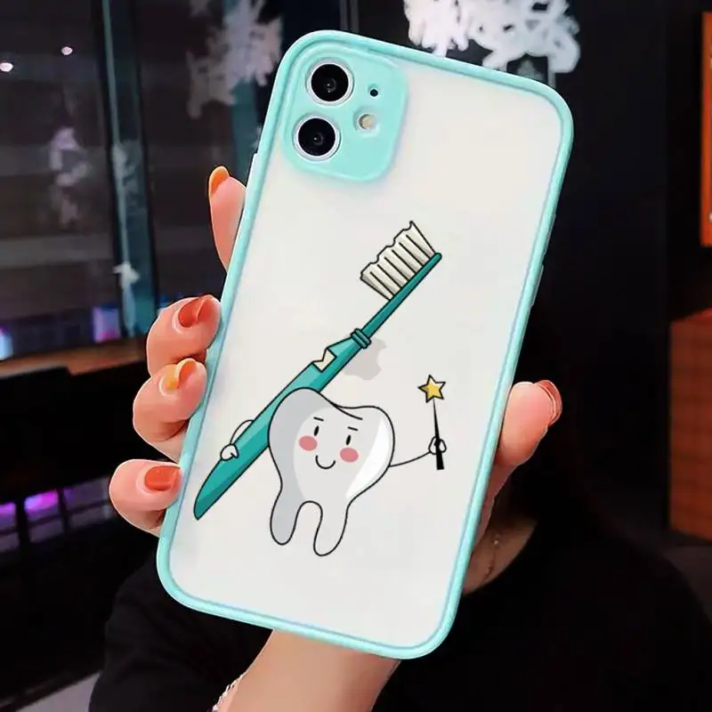 Cute cartoon Teeth Phone Cases matte transparent For iphone 7 8 11 12 plus mini x xs xr pro max cover
Cute cartoon Teeth Phone Cases matte transparent For iphone 7 8 11 12 plus mini x xs xr pro max cover