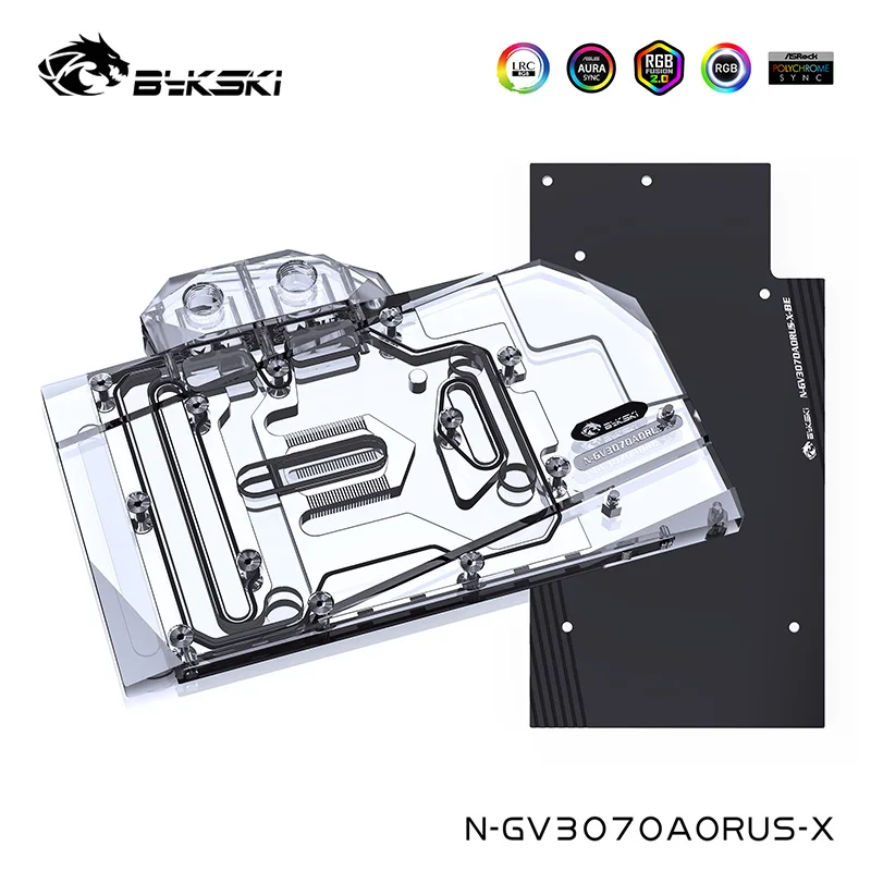 Водяной кулер Bykski для GIGABYTE AORUS Geforce RTX 3070/3060Ti MASTER 8G с задней пластиной, полностью покрытым водным блоком, N-GV3070AORUS-X
Водяной кулер Bykski для GIGABYTE AORUS Geforce RTX 3070/3060Ti MASTER 8G с задней пластиной, полностью покрытым водным блоком, N-GV3070AORUS-X
