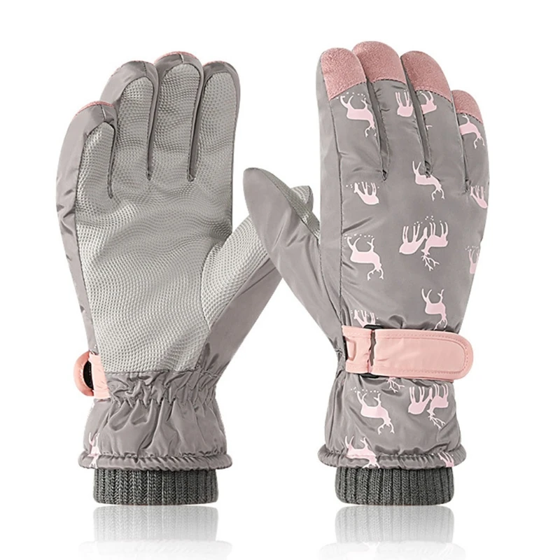 Women Men Winter Waterproof Snow Ski Gloves Thermal Plush Lined Snowboard Mitten
Women Men Winter Waterproof Snow Ski Gloves Thermal Plush Lined Snowboard Mitten