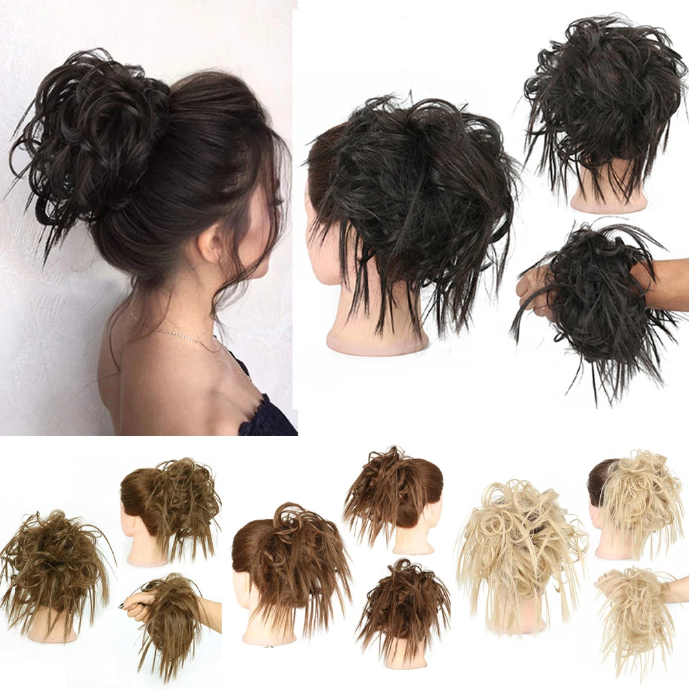 Synthetic Chignon Messy Scrunchies Elastic Band Hair Bun Straight Updo Hairpiece High Temperture Fiber Natural Fake Hair
Synthetic Chignon Messy Scrunchies Elastic Band Hair Bun Straight Updo Hairpiece High Temperture Fiber Natural Fake Hair