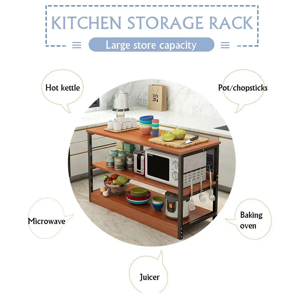 3 Tiers Kitchen Wooden Spice Holder Plated Organizer Tools Dish Rack Storage Shelf Microwave storage rack
3 Tiers Kitchen Wooden Spice Holder Plated Organizer Tools Dish Rack Storage Shelf Microwave storage rack