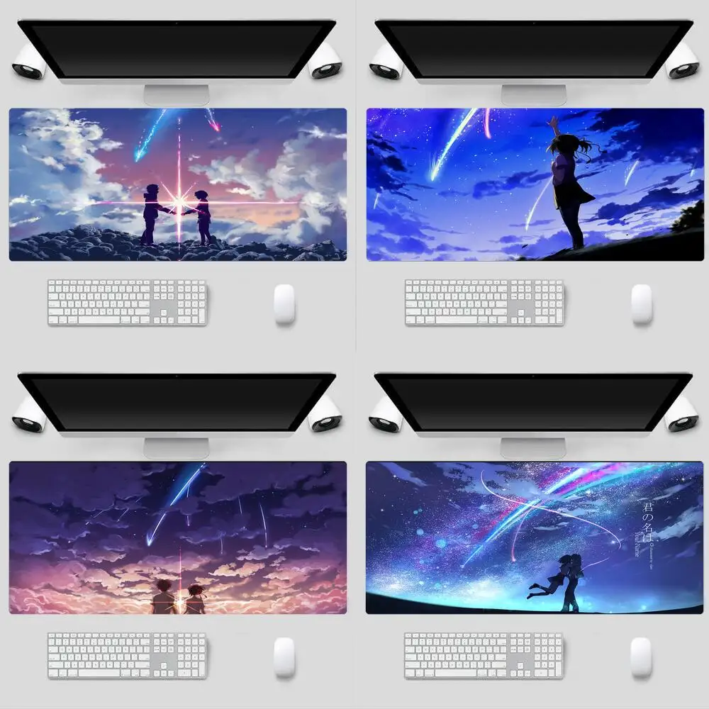Mitsuha and Taki Your Name Mouse Pads Mause Pad Office Kawaii Desk Mat Laptop 900X400 Accessories Carpet Mousepad Gamer Large Pc
Mitsuha and Taki Your Name Mouse Pads Mause Pad Office Kawaii Desk Mat Laptop 900X400 Accessories Carpet Mousepad Gamer Large Pc