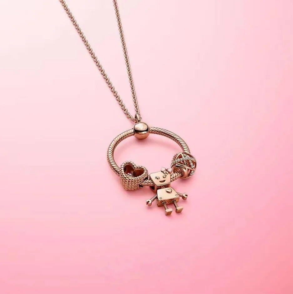 100% 925 Sterling Silver Pan 1: 1 Rose Gold Mermaid Letter O Pendant Necklace Female For Women Wedding Gift Fashion Jewelry
100% 925 Sterling Silver Pan 1: 1 Rose Gold Mermaid Letter O Pendant Necklace Female For Women Wedding Gift Fashion Jewelry