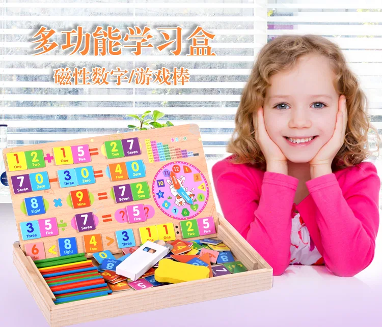 Kids Magnetic Multi-function Digital Arithmetic Learning Math Toys Wooden Children's Homeschool Supplies Educational Game Gift
Kids Magnetic Multi-function Digital Arithmetic Learning Math Toys Wooden Children's Homeschool Supplies Educational Game Gift