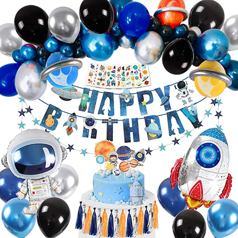 54PCS Outer Space Party Decoration Solar System Party Balloon Cake Decoration Boy Astronaut Birthday Party
54PCS Outer Space Party Decoration Solar System Party Balloon Cake Decoration Boy Astronaut Birthday Party
