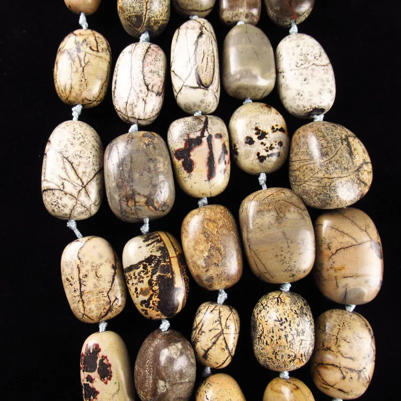 1Strand 205.4g Natural Chohua Jaspers Tumble Loose Bead 15.5" 40x25x24mm/20x15x10mm TZ733
1Strand 205.4g Natural Chohua Jaspers Tumble Loose Bead 15.5" 40x25x24mm/20x15x10mm TZ733