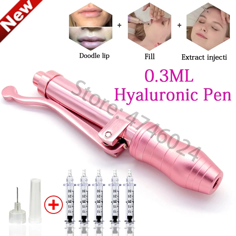 0.3ml Stainless Pink Noninvasive Hyaluron Pen High Pressure Mesotherapy Nebulizer Anti-wrinkle Lose Weight Brightening Anti-agin
0.3ml Stainless Pink Noninvasive Hyaluron Pen High Pressure Mesotherapy Nebulizer Anti-wrinkle Lose Weight Brightening Anti-agin