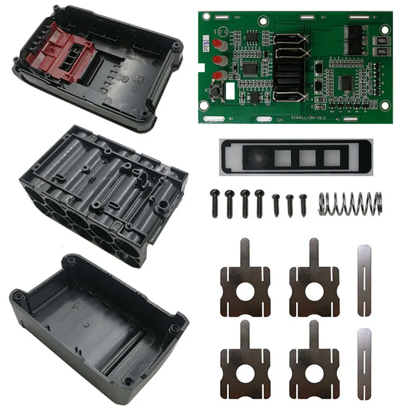 Suitable for EINHELL POWER X-CHANGE 18V 20V Lithium Battery Plastic Shell Charging Protection Board PCB Box Shell
Suitable for EINHELL POWER X-CHANGE 18V 20V Lithium Battery Plastic Shell Charging Protection Board PCB Box Shell