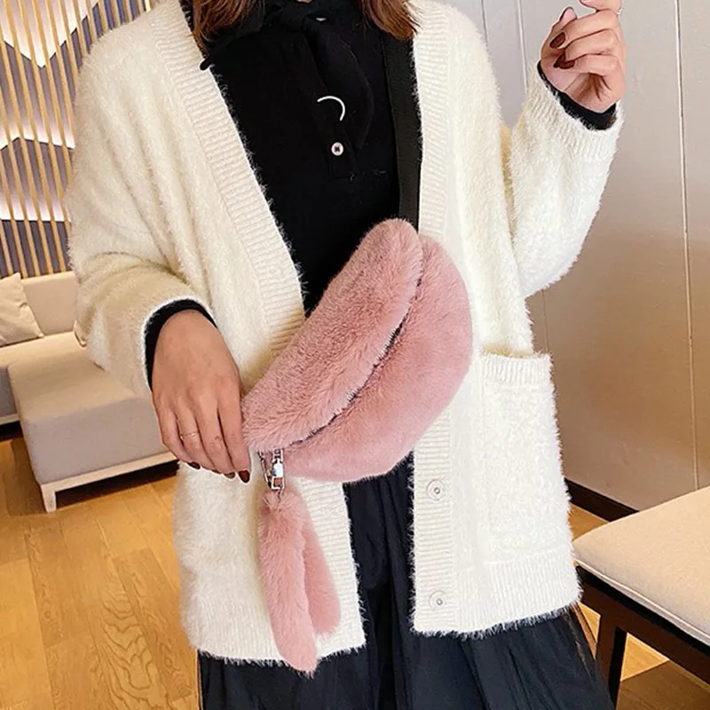 Plush Waist Bag Fashion Women Waist Belt Bags Female Wild Crossbody Chest Bag Autumn and winter Shoulder Fanny pack Phone Pack
Plush Waist Bag Fashion Women Waist Belt Bags Female Wild Crossbody Chest Bag Autumn and winter Shoulder Fanny pack Phone Pack