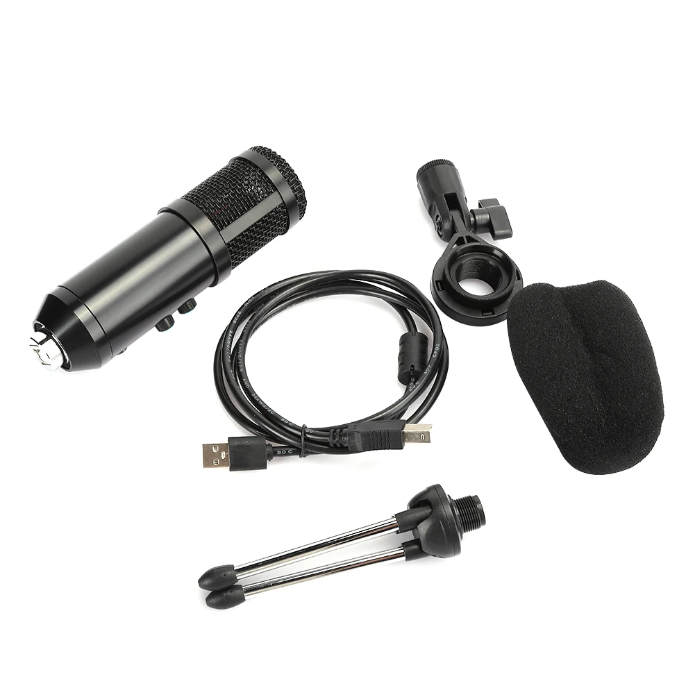 BM858 Condenser Microphone Omnidirectional Single Mic with Shock Absorption Bracket
BM858 Condenser Microphone Omnidirectional Single Mic with Shock Absorption Bracket